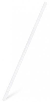 BIO Slámky JUMBO bílé 25 cm, průměr 8 mm, 150 ks