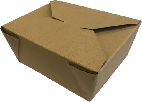 Papírová krabička fast food 800 ml, 13 x 10,5 x 6,5 cm, 50 ks