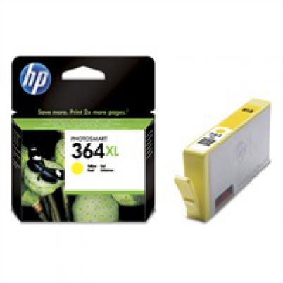 CB325EE HP Ink Cart No.364XL pro HP D5460, C5380, 6ml, Yellow