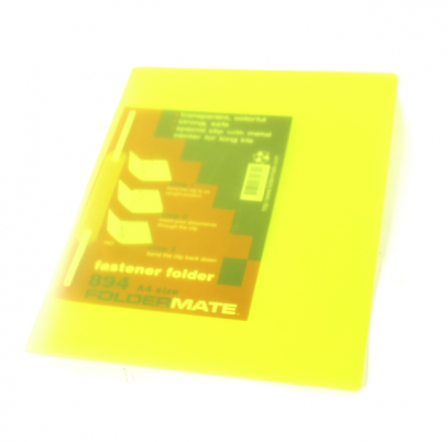 Rychlovazač Foldermate PVC - žlutý