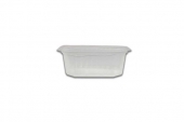 Miska na polévku zatavovací transparentní 137 x 96 x 32 mm, 250 ml