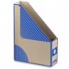 Box na katalogy Emba seříznutý modrý