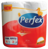Toaletní papír Perfex, 3 vrstvá 100% celulóza, bílý