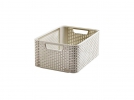 Box úložný RATTAN 39x29x17cm (M), STYLE2, PH KRÉM