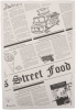 Balící papír "Street food" 33,3 x 28 cm, 1800 ks