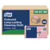TORK Long-Lasting netkané čisticí utěrky červené, 40 ks