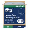 Tork Heavy-Duty čisticí utěrka modrá 530237, 1 vrstvá