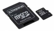 KINGSTON 16GB microSDHC Memory Card - High Capacity Class 4