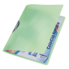 Desky barevné plastové LEITZ s vyklápěcím klipem - zelená