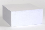 Bloček lepený D.RECT 85 x 85 x 40 mm, bílý