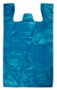 Mikrotenová taška 15 kg, 55 x 70 cm 100 ks, modrá