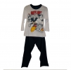 Pyžamo Mickey dětské bílomodré - 3roky