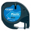 Dymo, 59426, S0721600, černý tisk/modrý podklad, 4m, 12mm, LetraTag plastová páska