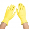 Úklidové rukavice silné žluté "S" nepudrované