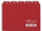 Rozlišovač - Durable (PP) - A4,210x297,červený