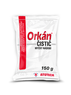 ORKÁN práškový čistič myčky, 150 g