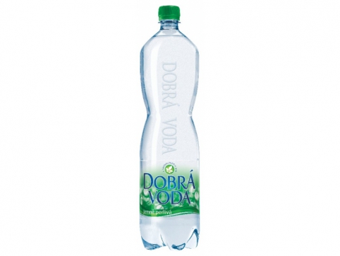 Dobrá voda jemně perlivá 1,5l