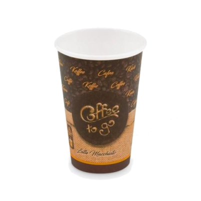 Papírový kelímek "Coffee to go" 0,33 l (průměr 80 mm), 50 ks