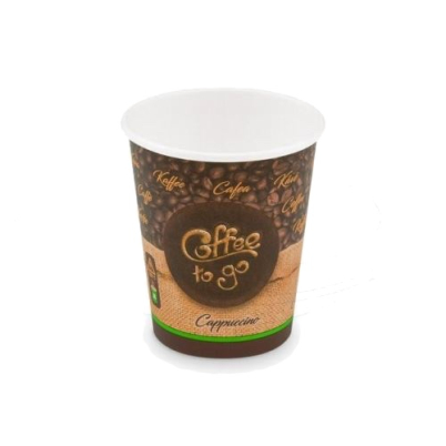 Papírový kelímek "Coffee to go" 0,28 l (průměr 80 mm), 50 ks