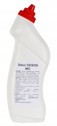 Satur DESON WC gel, 750 ml