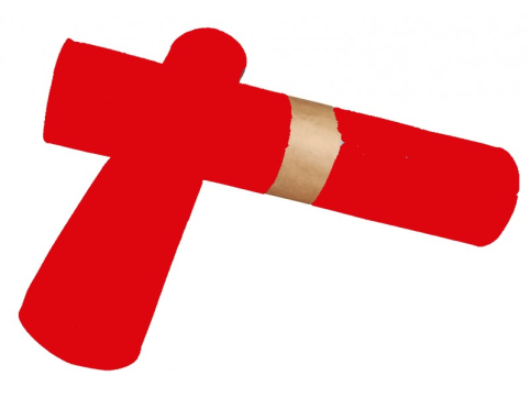 Pytle 120 l červené 70 x 110 cm silné typ 60, 25 ks Pytle 120 l červené 70 x 110 cm silné typ 60, 25 ks