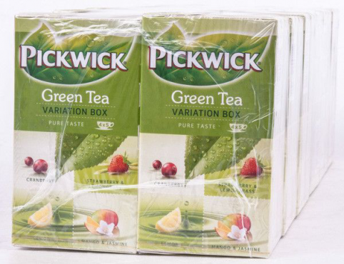 Čaj Pickwick zelený čaj variace (4 příchutě)