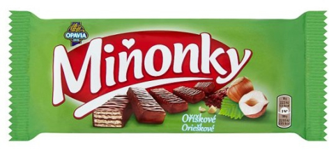 Opavia Miňonky oříškové 35x50g