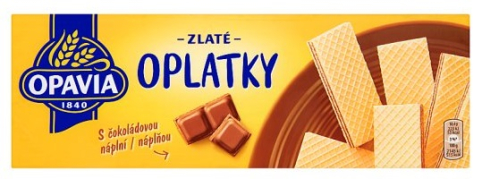 Opavia Zlaté oplatky čokoládové 14x146g