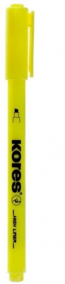 Zvýrazňovač Kores High Liner - Žlutý