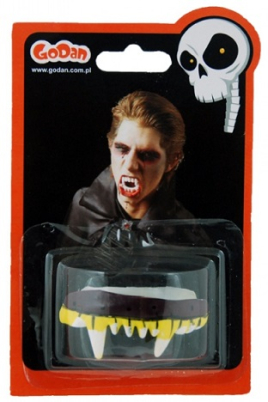 Zuby upíří barevné