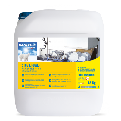 SANITEC STOVIL Power - Strojní mytí nádobí, 18 kg