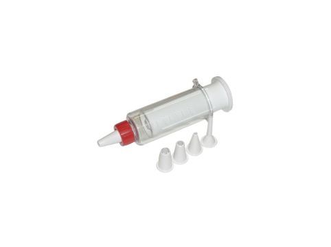 Zdobička na cukroví píst.13,5cm, pr.5cm, 4 nástavce, PH mix barev