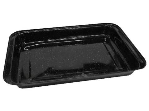 Plech na pečení 42x29x4,5cm smalt.povrch