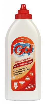 GO! FIX gelový prostředek na rez a vodní kámen, 500 ml