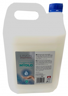Tekuté mýdlo Lavon virucidní, 5 l