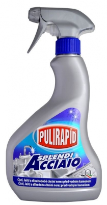 Pulirapid Splendi na nerez, 500 ml