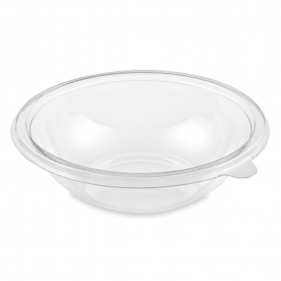 Salátová miska (rPET) průhledná Ø199 mm 750 ml, 50 ks