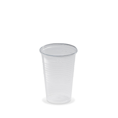 Kelímek průhledný PP 0,2 l Ø70 mm, 100 ks Kelímek průhledný PP 0,2 l Ø70 mm, 100 ks