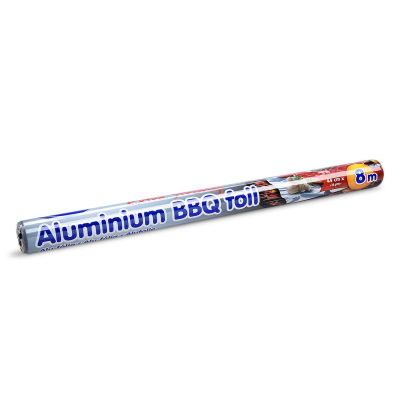 Alu fólie na grilování 44 cm x 8 m, 16 µm, 1 ks