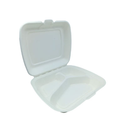 Menu box EKO cukrová třtina 3 dílný, 230 x 205 x 70 mm, 50 ks Menu box EKO cukrová třtina 3 dílný, 230 x 205 x 70 mm, 50 ks