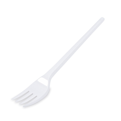 Vidlička bílá EKO 17 cm, 100 ks
