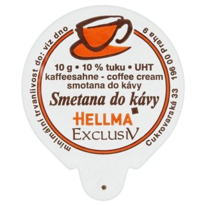 Smetana do Kávy Hellma 10 g, 120 ks