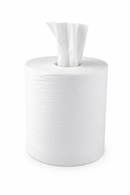 Papírové ručníky v roli SO s dutinkou, 100% celulóza, 2 vrstvé, 110 m