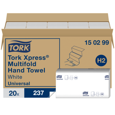 Tork Xpress® papírové ručníky Multifold H2, 150299
