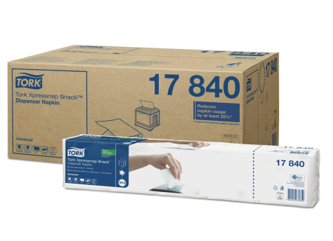 Tork Xpressnap Snack® 17840 ubrousky do zásobníku, 9000 ks