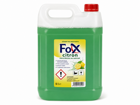 FOX CITRON na nádobí a úklid, 5 l