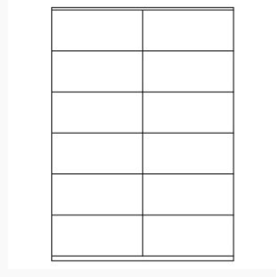 Samolepící etikety Labelmax, 14 etiket, 105 x 42,3 mm