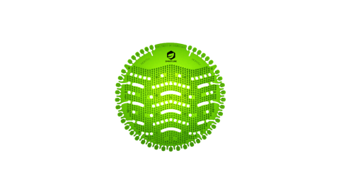 Pisoárové sítko Basic Green Apple 1 ks