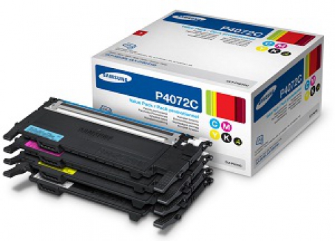 Samsung toner CLT-P4072C/ELS pro CLP-320/325,CLX-3185 - sada barev CMYK