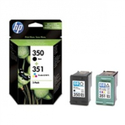 SD412EE HP Ink Cart No.350+351 pro OJ 5780, 5785, CMYK, (CB335EE+CB337EE)